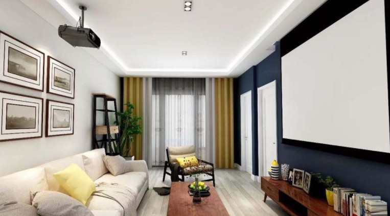 2019家具潮流趋势，有钱人都不安电视，它才是流行新宠